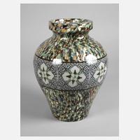 Vallauris Keramik-Vase Mikromosaik111