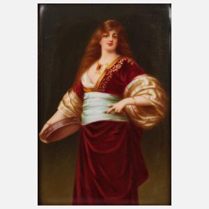 Hutschenreuther Hohenberg Bildplatte Orientalin