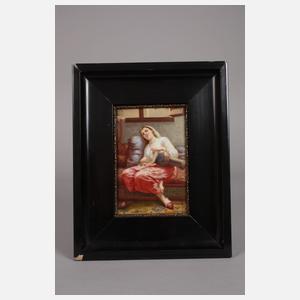 Hutschenreuther Hohenberg Bildplatte Orientalin