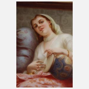 Hutschenreuther Hohenberg Bildplatte Orientalin