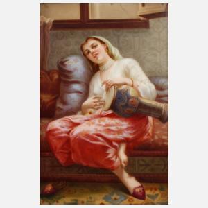 Hutschenreuther Hohenberg Bildplatte Orientalin