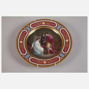 Prunkteller „Augustus und Cleopatra“