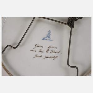 Prunkteller Mädchenportrait "Yum-Yum"