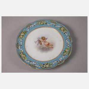 Russland sechs Prunkteller Puttenmotiv