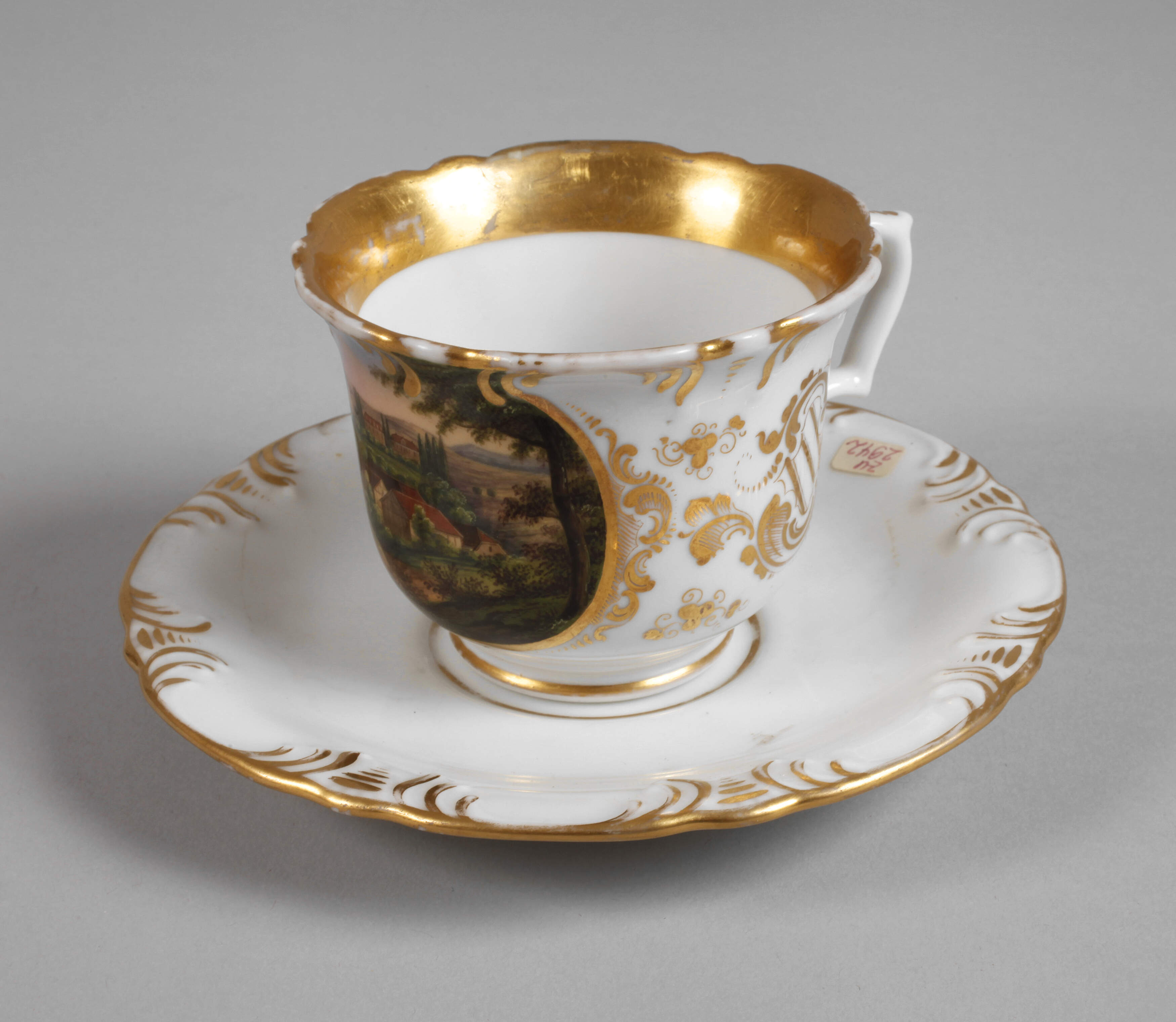 Gotha Ansichtentasse "Schnepfenthal"