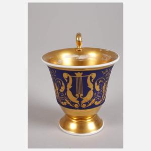 KPM Berlin Sammeltasse Golddekor