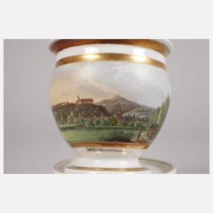 KPM Berlin Ansichtentasse "Waltershausen"