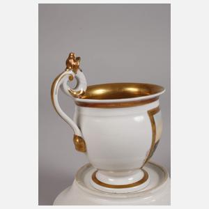 KPM Berlin Ansichtentasse "Waltershausen"