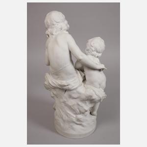 Frankreich großes Kinderpaar