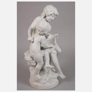 Frankreich großes Kinderpaar