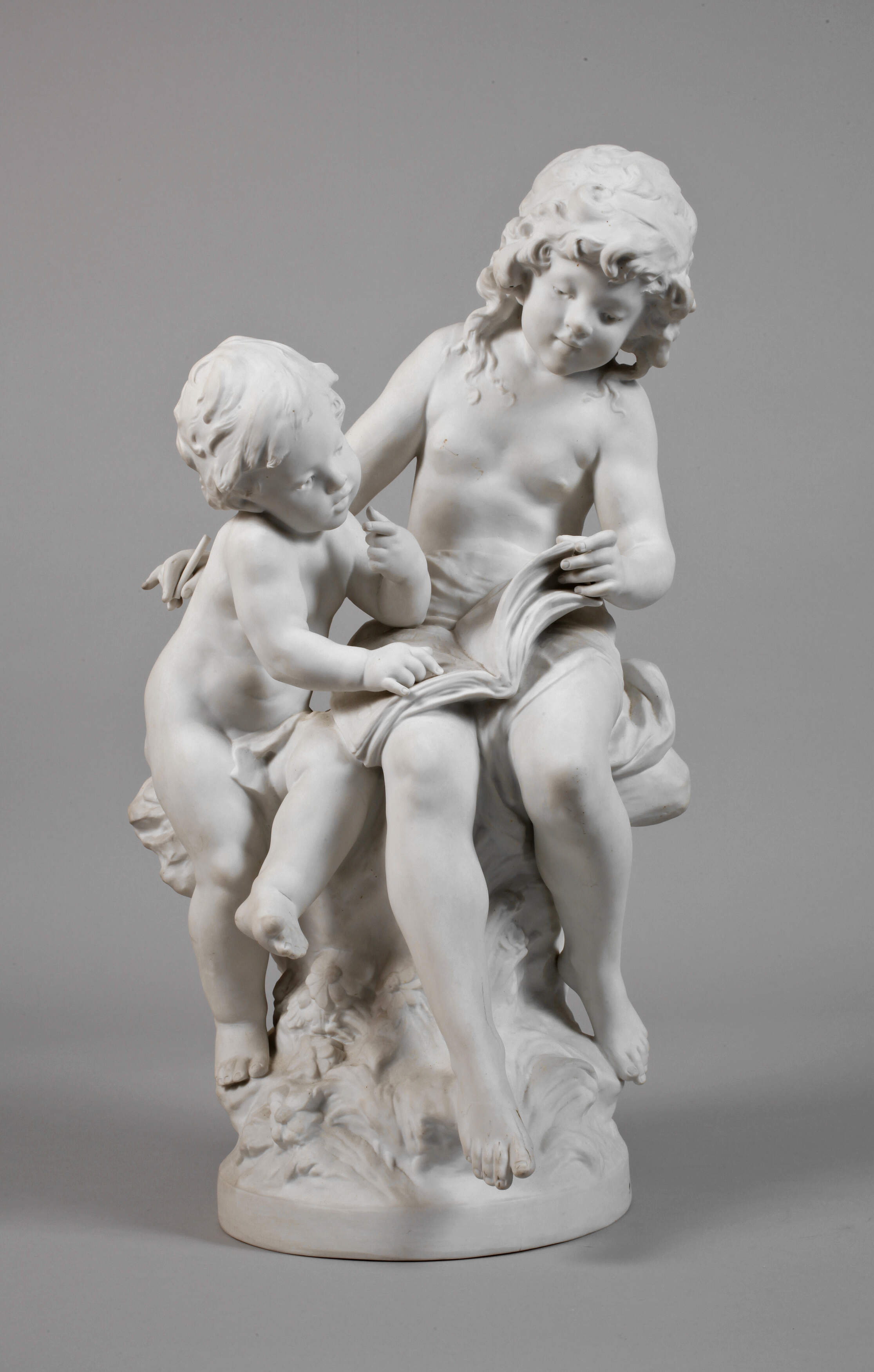 Frankreich großes Kinderpaar