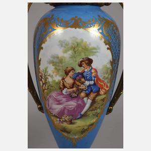 Frankreich Paar Cassoletten mit Montur