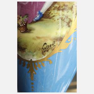 Frankreich Paar Cassoletten mit Montur