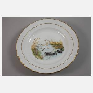 Kopenhagen Paar Speiseteller im Fauna-Danica-Stil