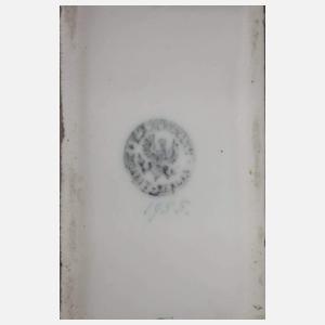 Schuhmann Berlin Deckeldose mit Pferdemotiv