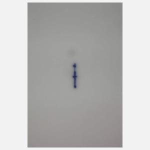 KPM Berlin vier Speiseteller "Königsglatt"