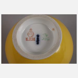 KPM Berlin kleine Balustervase "Fidibus"
