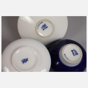 KPM Berlin drei kleine Vasen