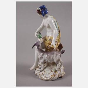 KPM Berlin Bacchantin mit Ziege