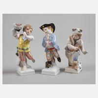 KPM Berlin drei Sternzeichenfiguren111