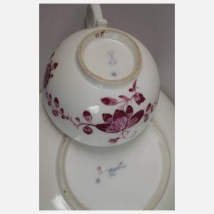 Meissen Konvolut Purpurmalerei