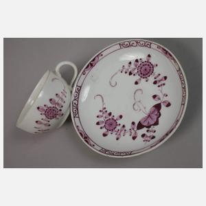 Meissen Konvolut Purpurmalerei