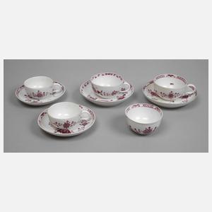 Meissen Konvolut Purpurmalerei