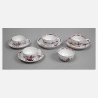 Meissen Konvolut Purpurmalerei111