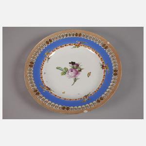 Meissen Paar Zierteller Marcolinizeit