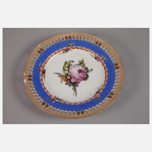 Meissen Paar Zierteller Marcolinizeit