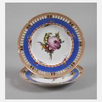 Meissen Paar Zierteller Marcolinizeit111