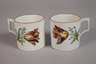 Meissen Paar Tassen mit Untertassen Marcolinizeit