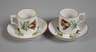 Meissen Paar Tassen mit Untertassen Marcolinizeit