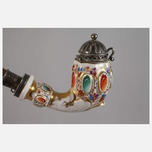 Meissen Pfeifenkopf "Pressglasmuster"