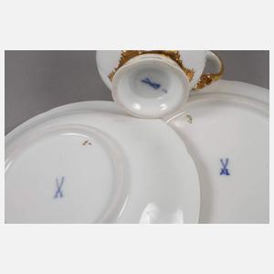 Meissen Prunkgedeck "B-Form"