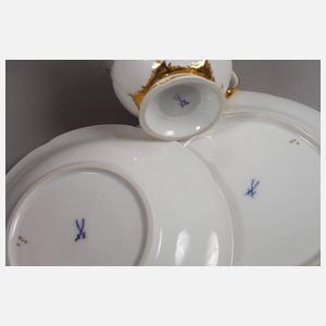 Meissen Prunkgedeck "B-Form"