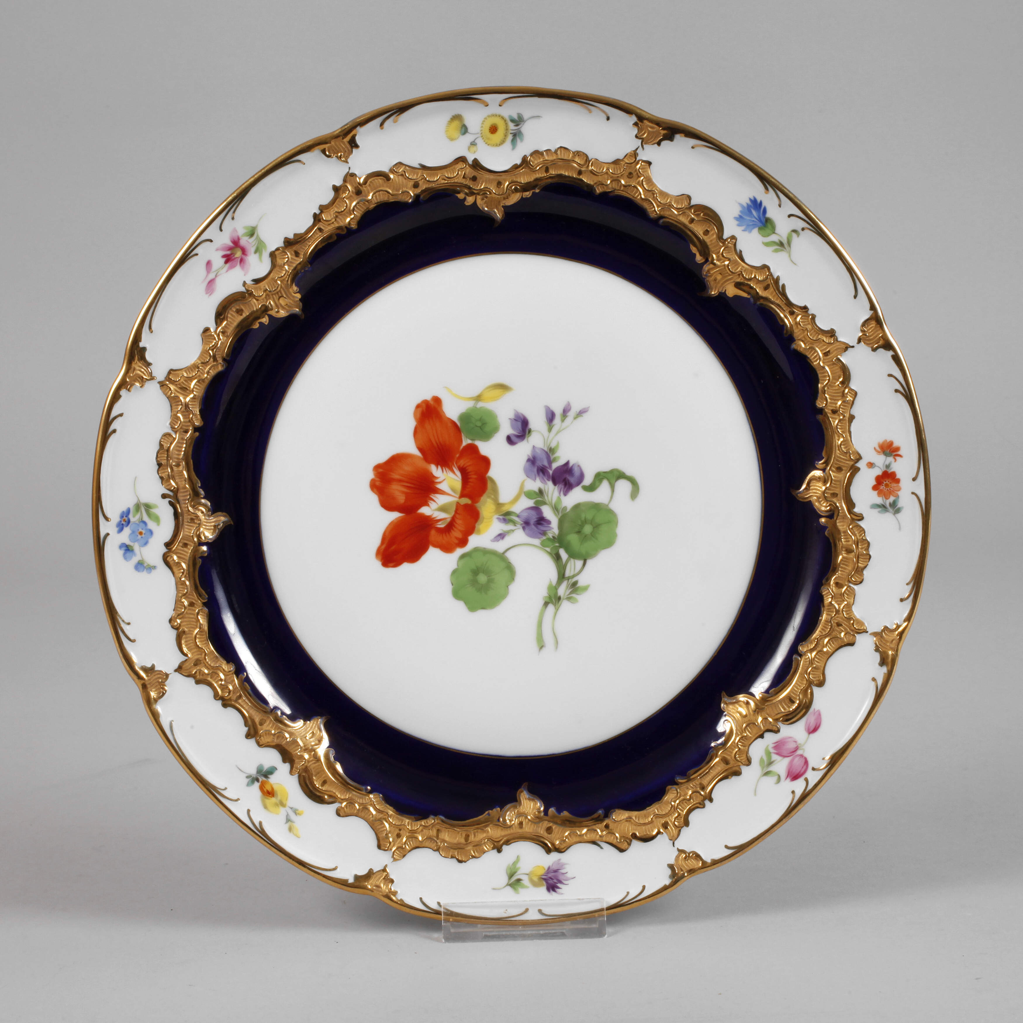 Meissen Kuchenplatte "B-Form"