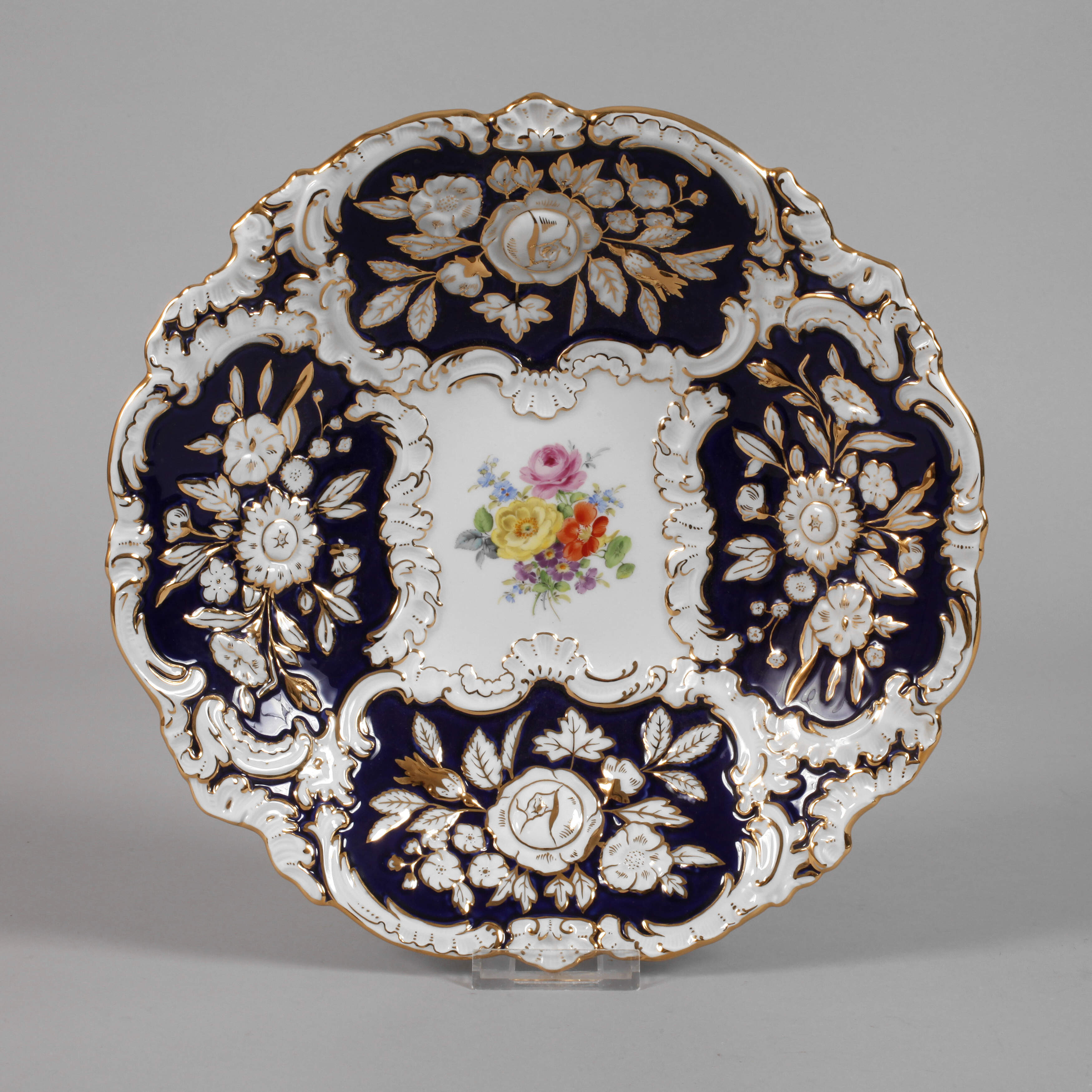 Meissen Prunkschale "Blumenbukett"