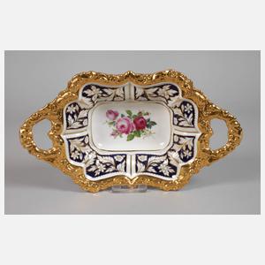 Meissen Prunkschale "Rosenbukett"