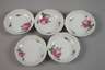 Meissen Mokka-Restservice "Rote Rose"