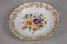 Meissen große Anbietschale Blumenmalerei