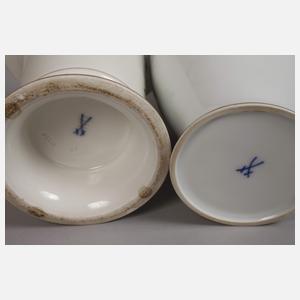 Meissen Konvolut Zierporzellan