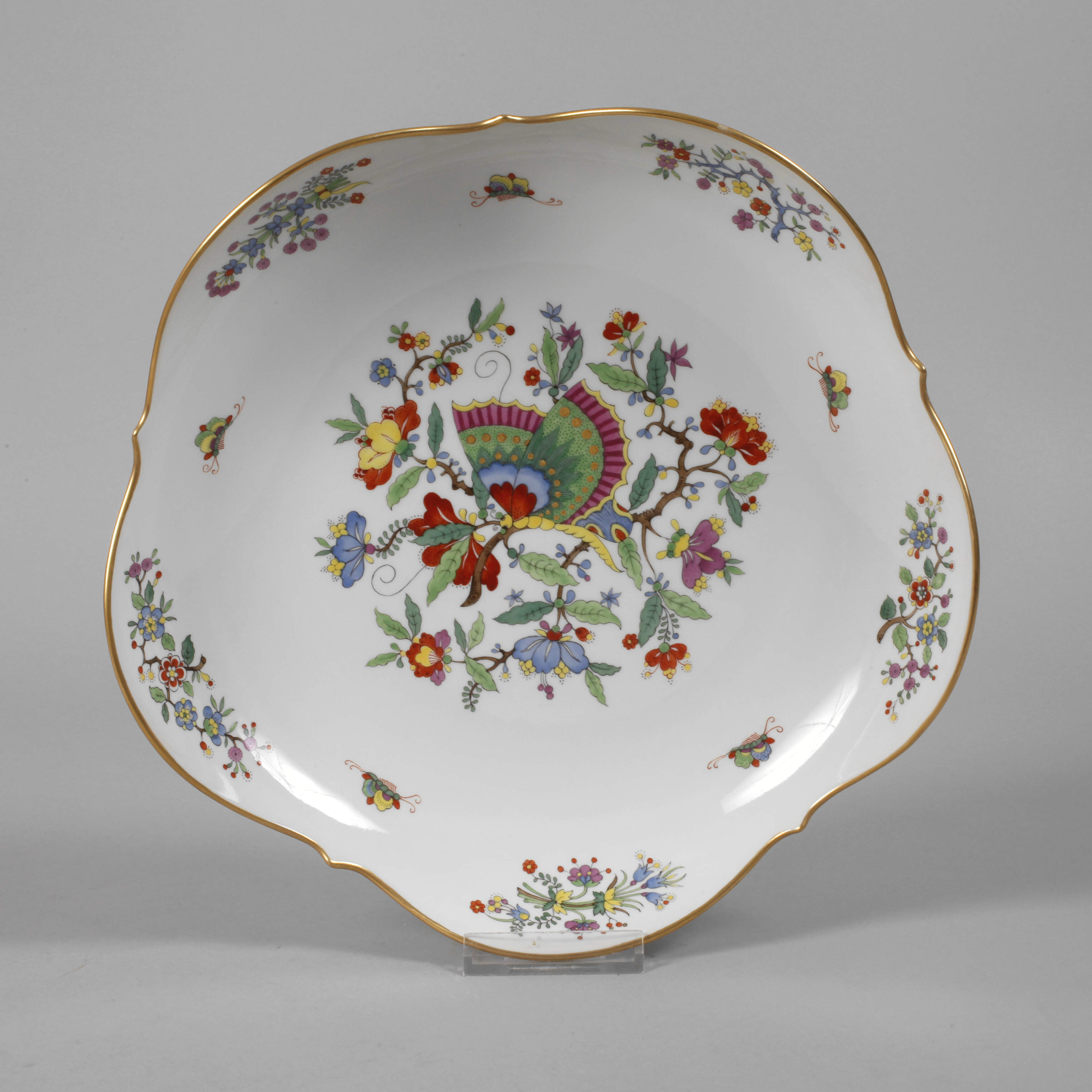 Meissen Gebäckschale "Chinesischer Schmetterling"