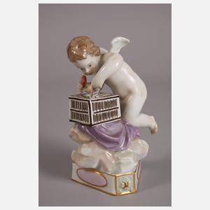 Meissen Amorette "Je les captive – Ich fessle sie"