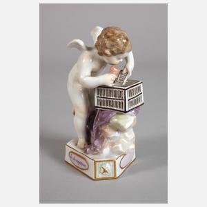 Meissen Amorette "Je les captive – Ich fessle sie"