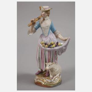Meissen "Schäferin mit Flöte"
