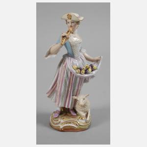 Meissen "Schäferin mit Flöte"