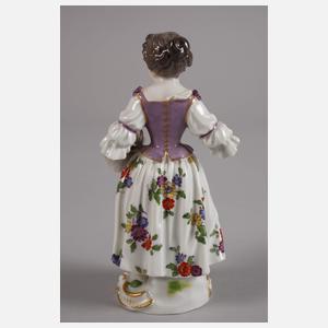Meissen "Gärtnerkind mit Weinkorb"