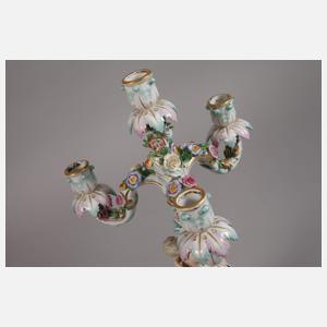 Meissen Paar prunkvolle "Figurenleuchter"