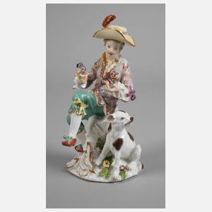 Meissen "Schäfer mit Hund"